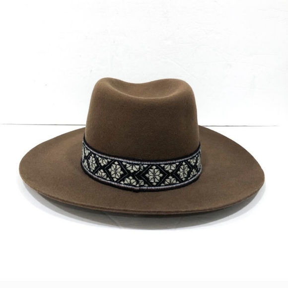 NWT Olive & Pique Kaleo Loren Free people felt Hat - Picture 2 of 5